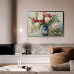 Floral Canvas Wall Art WAD957-F 90 x 60 cm / Stretched on hidden frame