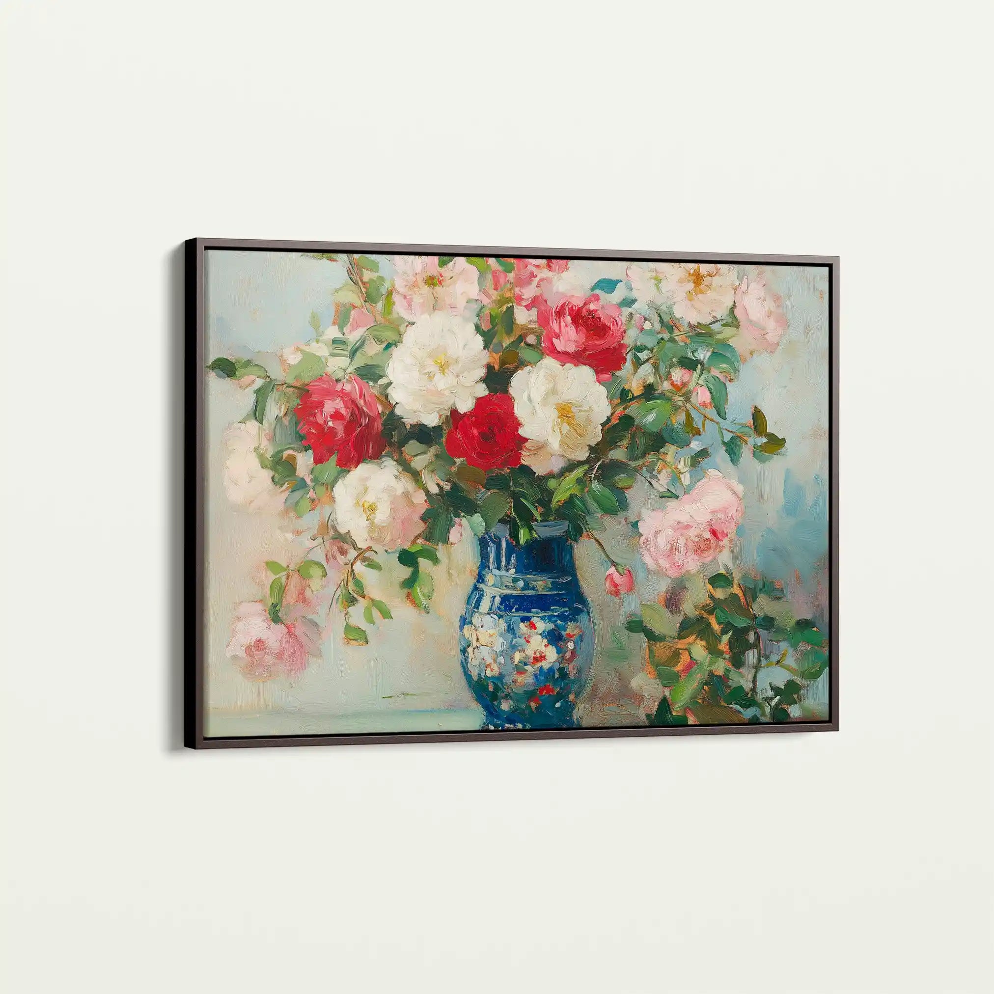Floral Canvas Wall Art WAD957-F 90 x 60 cm / Stretched on hidden frame
