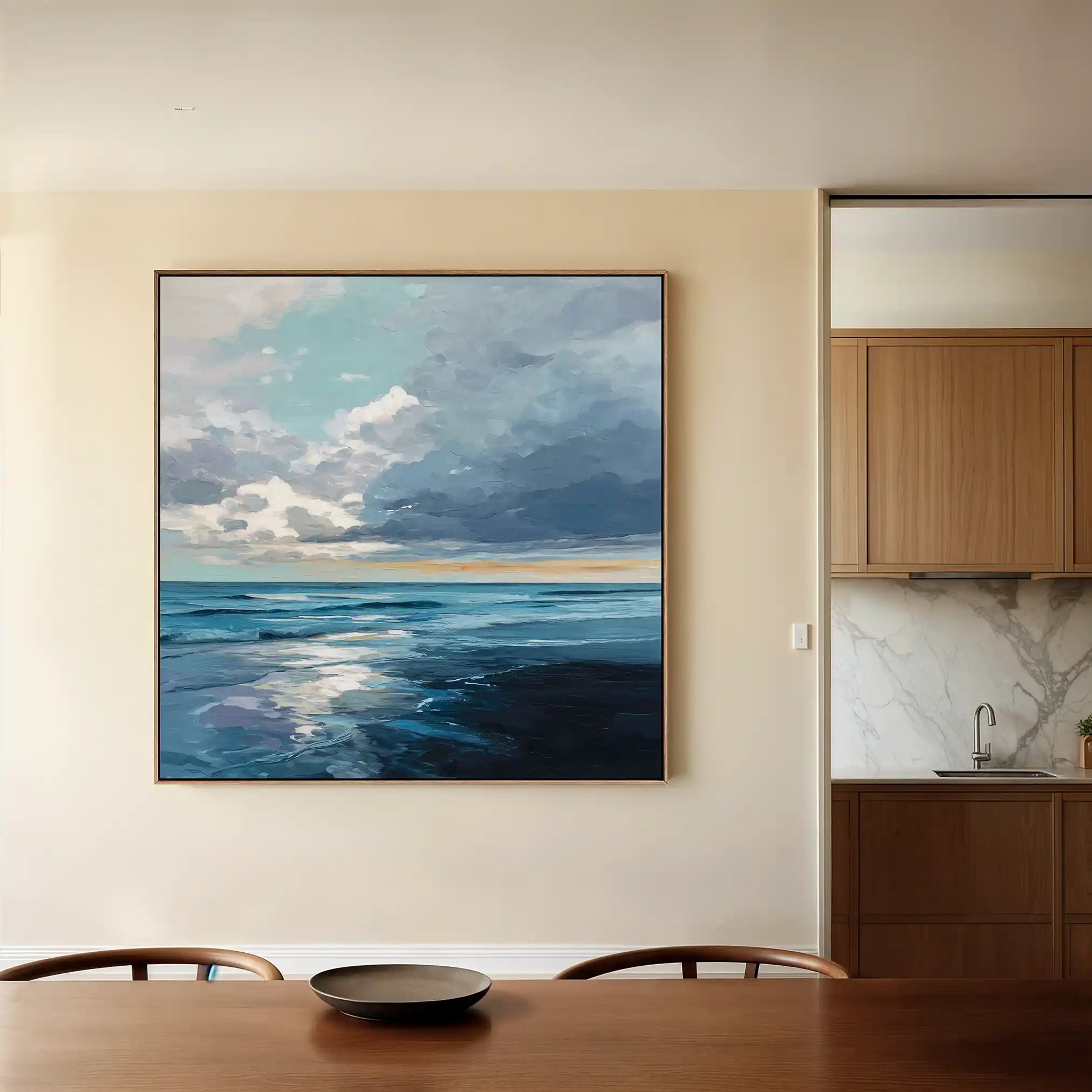 Abstract 958 Canvas Art 60 x 60 cm / Stretched on hidden frame