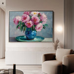 Floral Canvas Wall Art WAD958-F 90 x 60 cm / Stretched on hidden frame