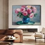 Floral Canvas Wall Art WAD958-F 90 x 60 cm / Stretched on hidden frame