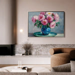 Floral Canvas Wall Art WAD958-F 90 x 60 cm / Stretched on hidden frame