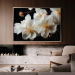 Floral Canvas Wall Art WAD960-F 90 x 60 cm / Stretched on hidden frame