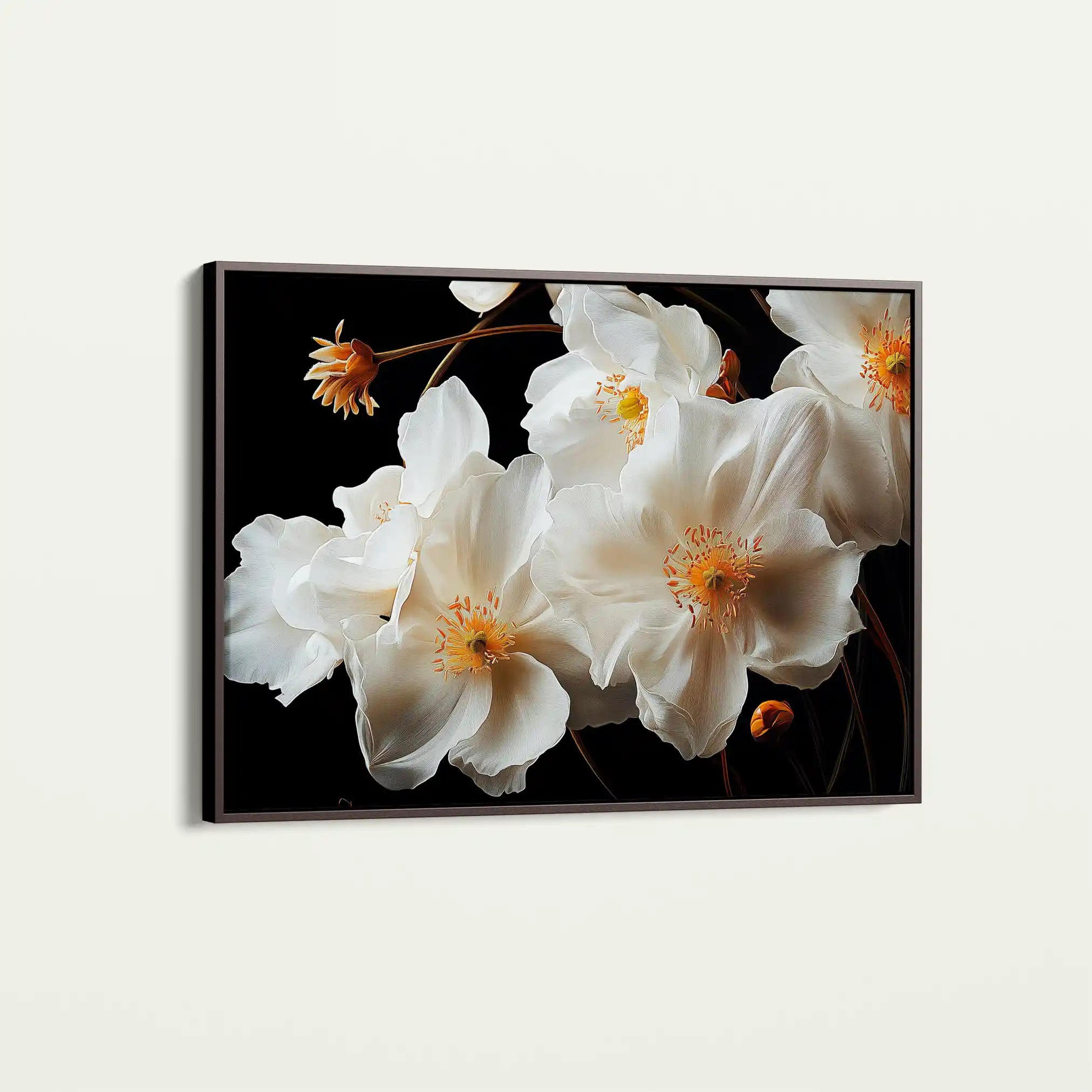 Floral Canvas Wall Art WAD960-F 90 x 60 cm / Stretched on hidden frame