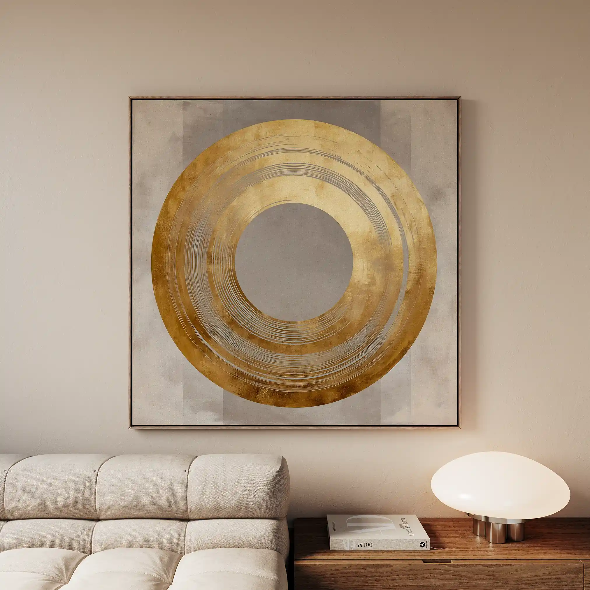 Abstract 961 Canvas Art 60 x 60 cm / Stretched on hidden frame