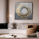 Abstract 962 Canvas Art 60 x 60 cm / Stretched on hidden frame