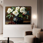 Floral Canvas Wall Art WAD962-F 90 x 60 cm / Stretched on hidden frame