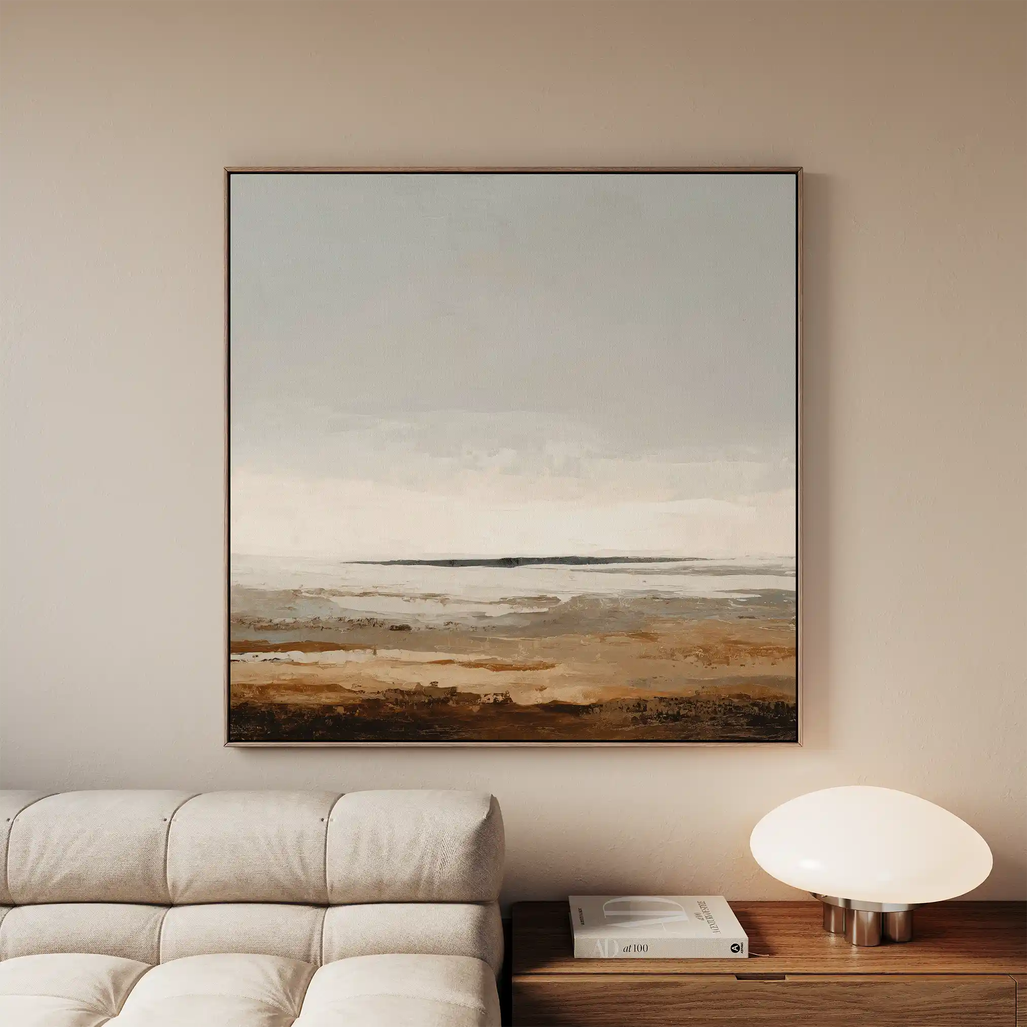 Abstract 963 Canvas Art 60 x 60 cm / Stretched on hidden frame