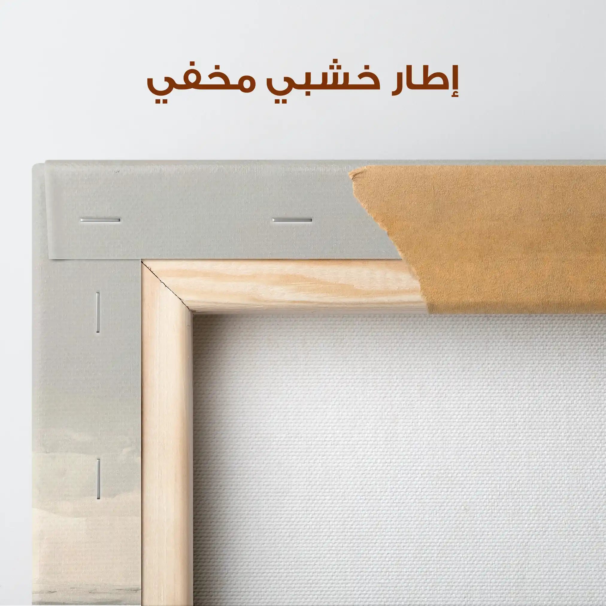 Abstract 963 Canvas Art 60 x 60 cm / Stretched on hidden frame