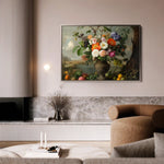 Floral Canvas Wall Art WAD963-F 90 x 60 cm / Stretched on hidden frame