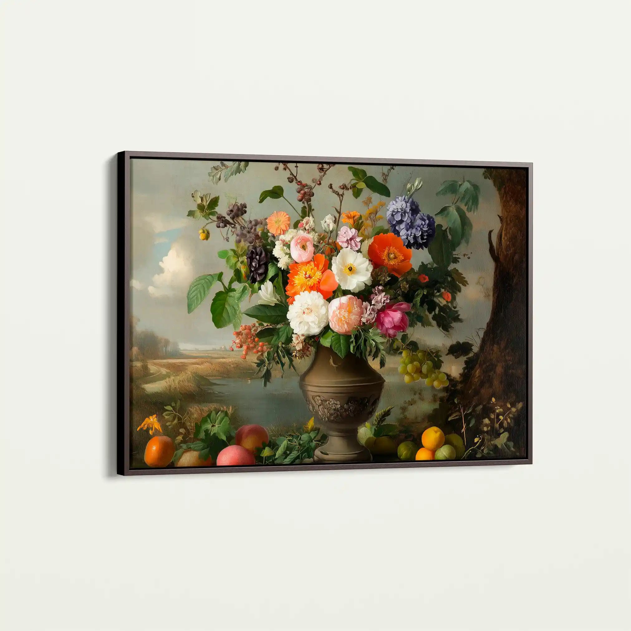 Floral Canvas Wall Art WAD963-F 90 x 60 cm / Stretched on hidden frame