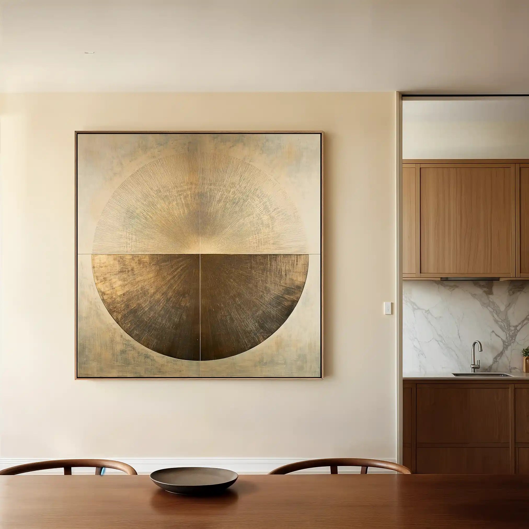 Abstract 967 Canvas Art 60 x 60 cm / Stretched on hidden frame