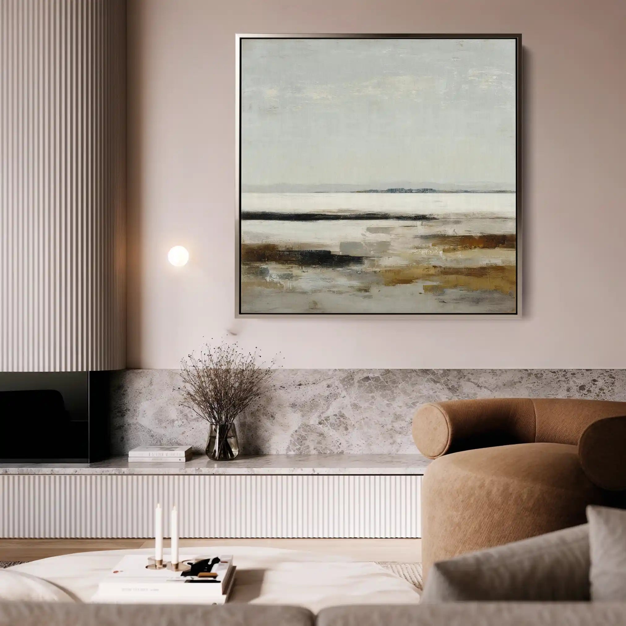 Abstract 968 Canvas Art 60 x 60 cm / Stretched on hidden frame