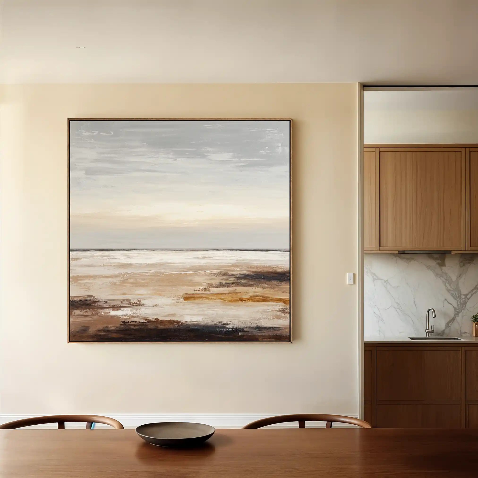 Abstract 969 Canvas Art 60 x 60 cm / Stretched on hidden frame