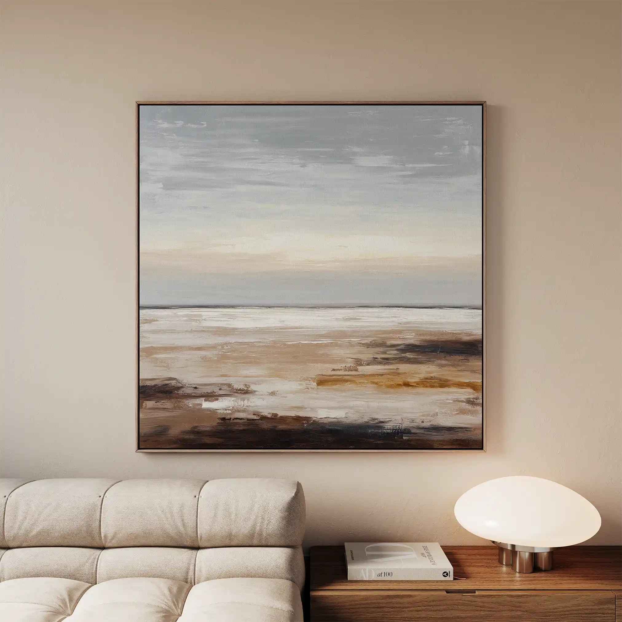 Abstract 969 Canvas Art 60 x 60 cm / Stretched on hidden frame