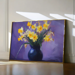 Floral Canvas Wall Art WAD969-F 90 x 60 cm / Stretched on hidden frame