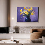 Floral Canvas Wall Art WAD969-F 90 x 60 cm / Stretched on hidden frame