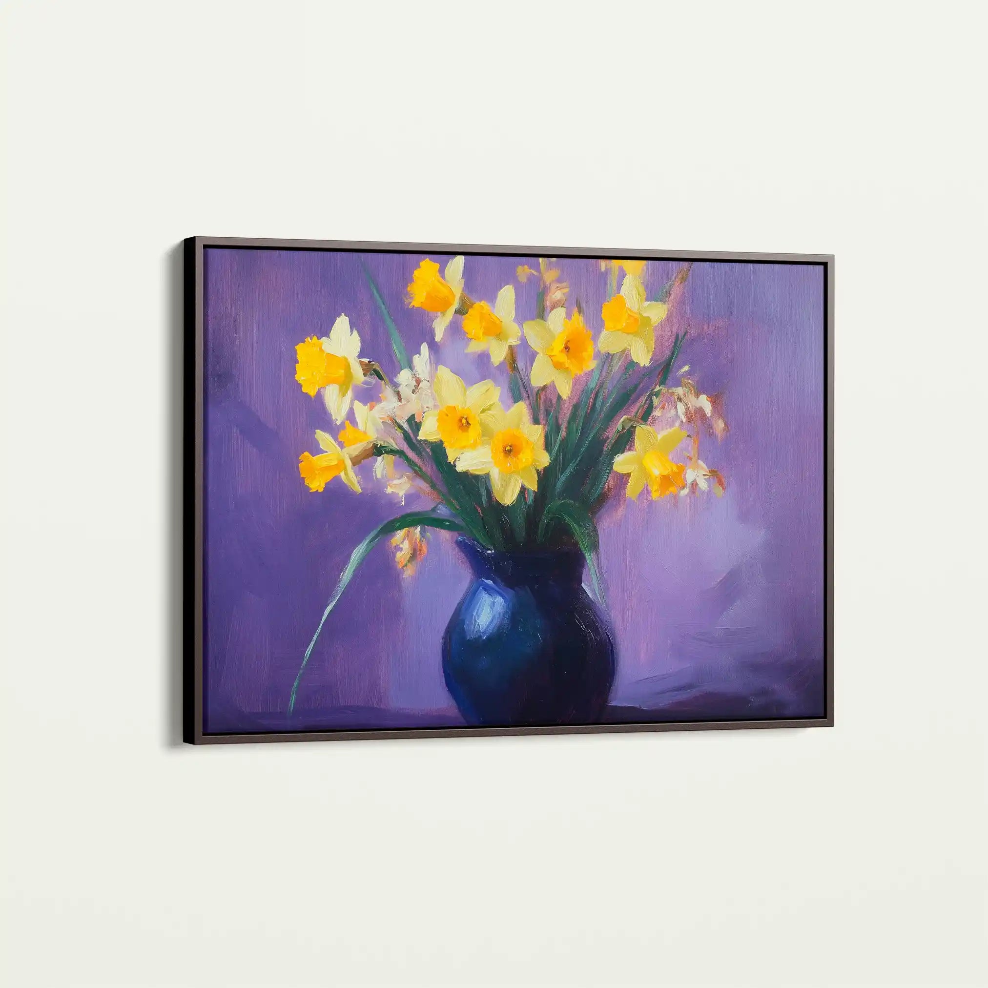 Floral Canvas Wall Art WAD969-F 90 x 60 cm / Stretched on hidden frame