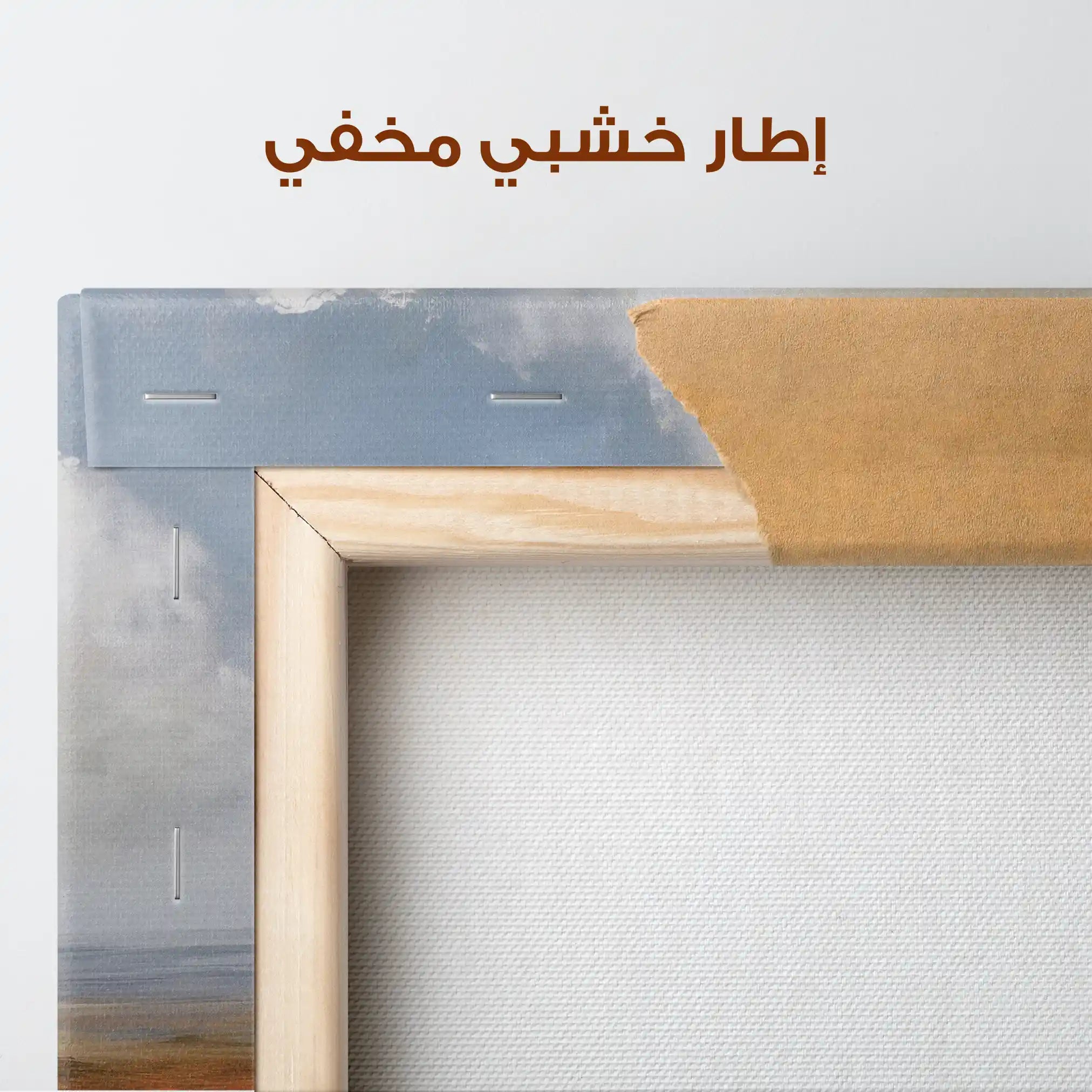 Abstract 970 Canvas Art 60 x 60 cm / Stretched on hidden frame