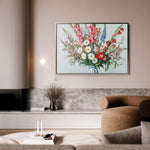 Floral Canvas Wall Art WAD970-F 90 x 60 cm / Stretched on hidden frame