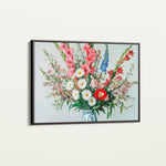Floral Canvas Wall Art WAD970-F 90 x 60 cm / Stretched on hidden frame