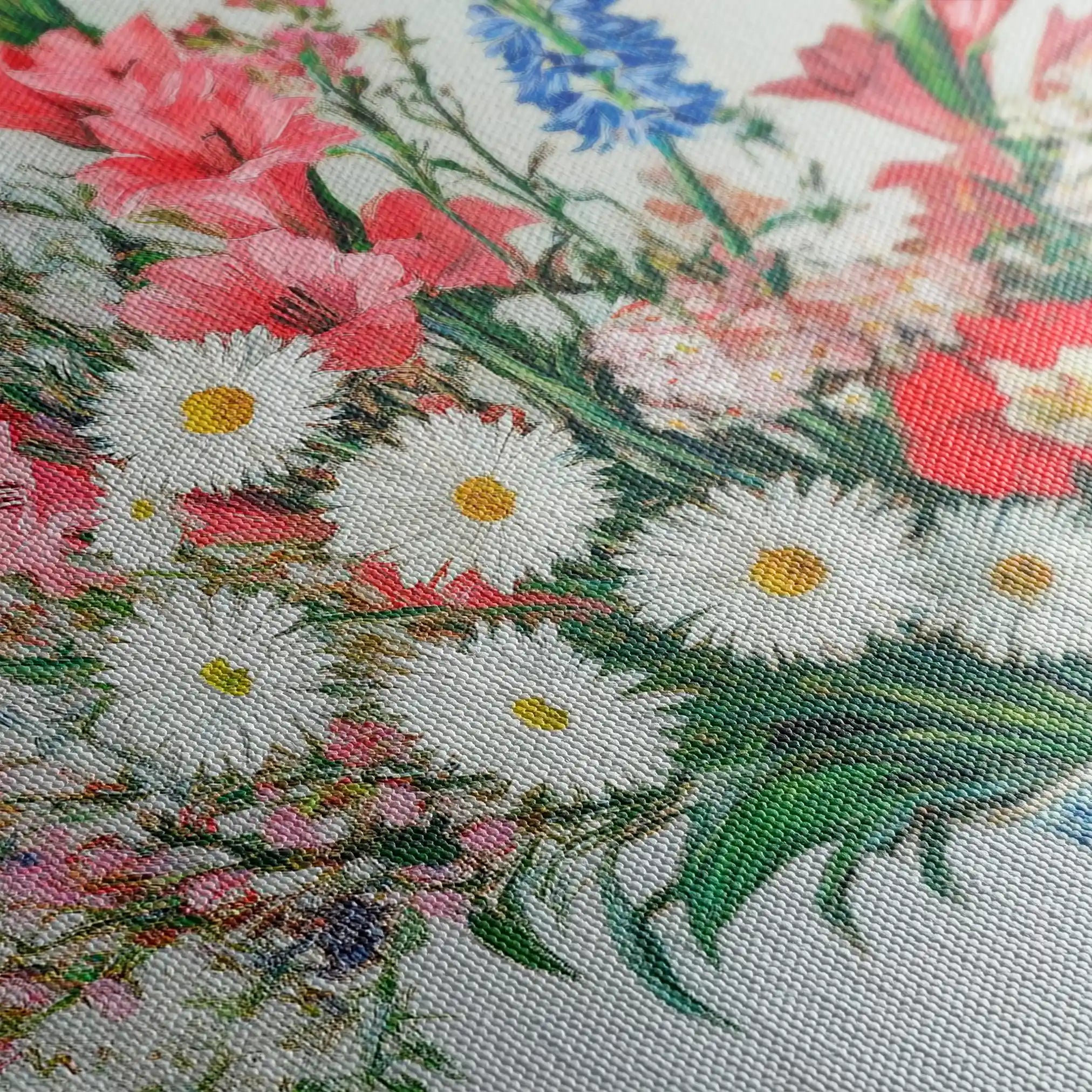 Floral Canvas Wall Art WAD970-F 90 x 60 cm / Stretched on hidden frame