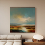 Abstract 971 Canvas Art 60 x 60 cm / Stretched on hidden frame
