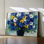 Floral Canvas Wall Art WAD971-F 90 x 60 cm / Stretched on hidden frame