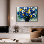 Floral Canvas Wall Art WAD971-F 90 x 60 cm / Stretched on hidden frame
