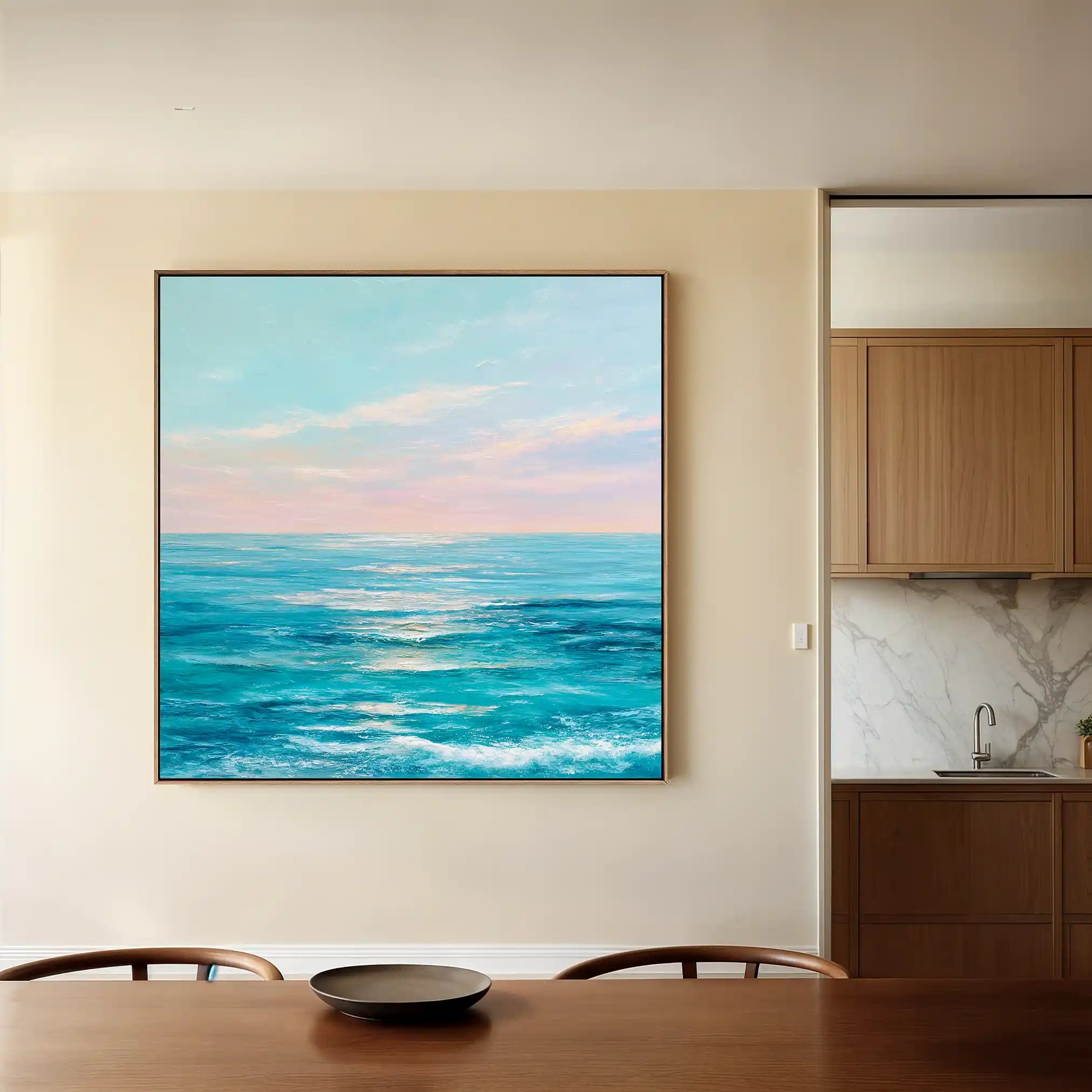 Abstract 973 Canvas Art 60 x 60 cm / Stretched on hidden frame