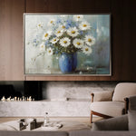 Floral Canvas Wall Art WAD974-F 90 x 60 cm / Stretched on hidden frame