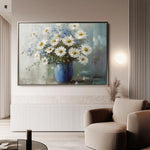 Floral Canvas Wall Art WAD974-F 90 x 60 cm / Stretched on hidden frame