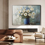 Floral Canvas Wall Art WAD974-F 90 x 60 cm / Stretched on hidden frame