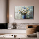 Floral Canvas Wall Art WAD974-F 90 x 60 cm / Stretched on hidden frame