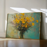 Floral Canvas Wall Art WAD975-F 90 x 60 cm / Stretched on hidden frame