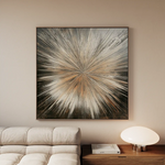 Abstract 977 Canvas Art 60 x 60 cm / Stretched on hidden frame