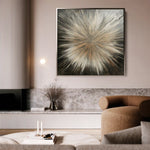 Abstract 977 Canvas Art 60 x 60 cm / Stretched on hidden frame