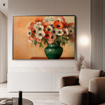 Floral Canvas Wall Art WAD977-F 90 x 60 cm / Stretched on hidden frame
