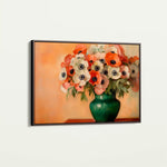 Floral Canvas Wall Art WAD977-F 90 x 60 cm / Stretched on hidden frame