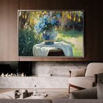 Floral Canvas Wall Art WAD978-F 90 x 60 cm / Stretched on hidden frame