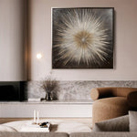 Abstract 979 Canvas Art 60 x 60 cm / Stretched on hidden frame