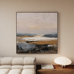 Abstract 980 Canvas Art 60 x 60 cm / Stretched on hidden frame