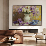 Floral Canvas Wall Art WAD981-F 90 x 60 cm / Stretched on hidden frame