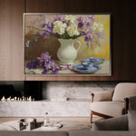 Floral Canvas Wall Art WAD981-F 90 x 60 cm / Stretched on hidden frame