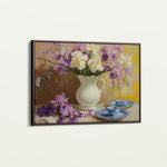 Floral Canvas Wall Art WAD981-F 90 x 60 cm / Stretched on hidden frame