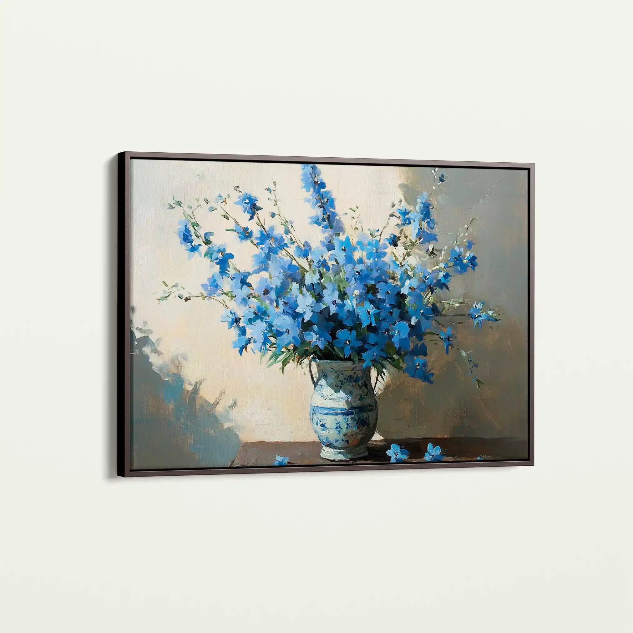 Floral Canvas Wall Art WAD982-F 90 x 60 cm / Stretched on hidden frame