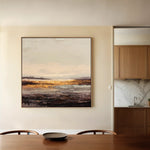 Abstract 983 Canvas Art 60 x 60 cm / Stretched on hidden frame