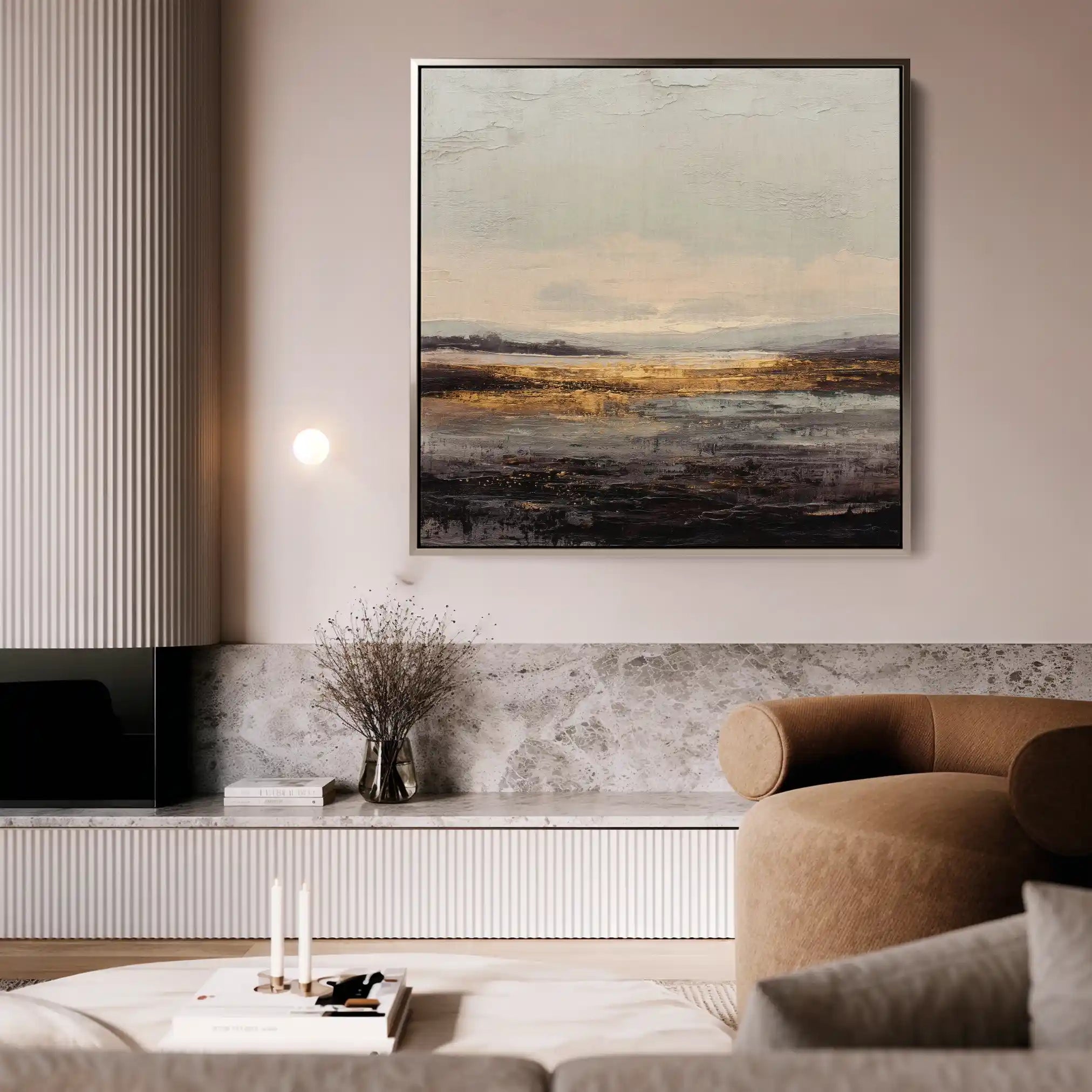 Abstract 983 Canvas Art 60 x 60 cm / Stretched on hidden frame