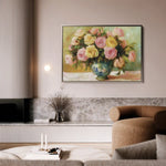 Floral Canvas Wall Art WAD983-F 90 x 60 cm / Stretched on hidden frame