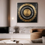 Abstract 984 Canvas Art 60 x 60 cm / Stretched on hidden frame